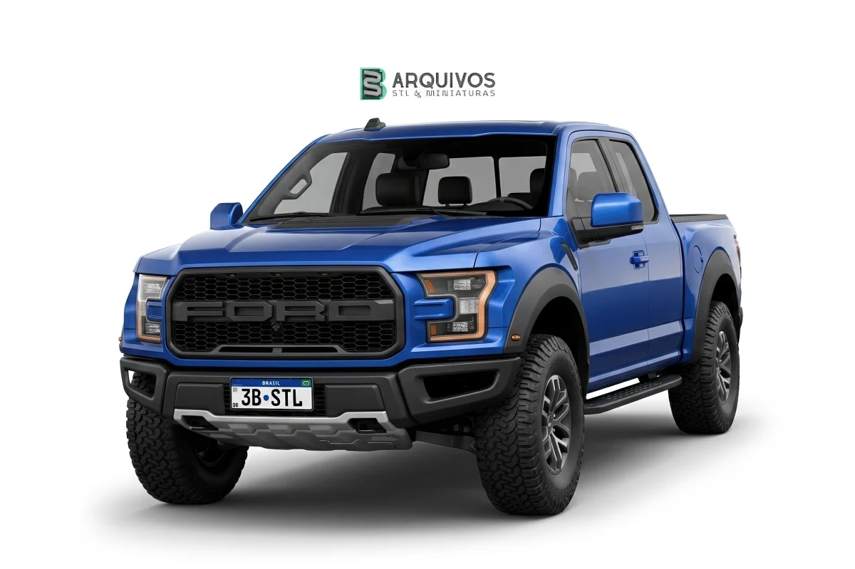 Modelo 3D STL - Ford F-150 Raptor — foto 2
